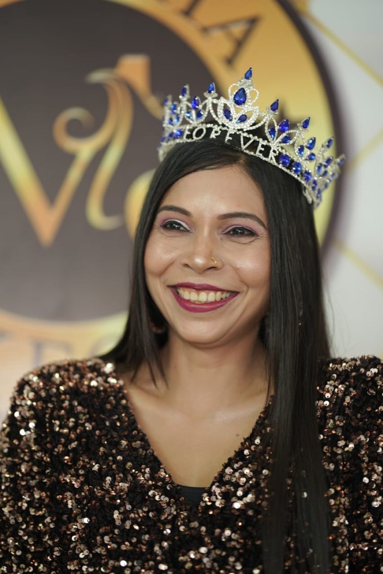 Sonal Chaudhari Shines as Newly Crowned Miss Surat 1st Runner Up 2023 organised by Forever Star India