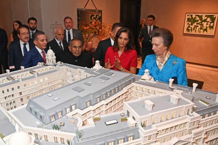 Anne Princess Royal inaugurates Churchill's Old War Office launched as luxury hotel by The Hinduja Group